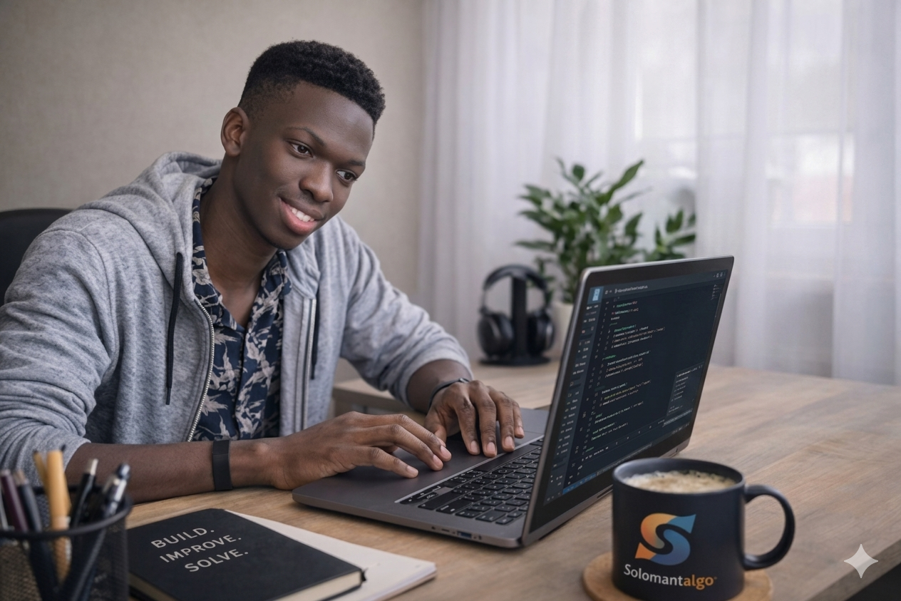 Kisense Solomon web developer Kampala